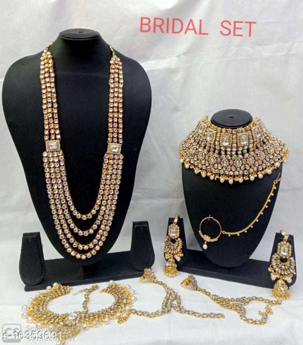 Golden Bridal Jewellery Set